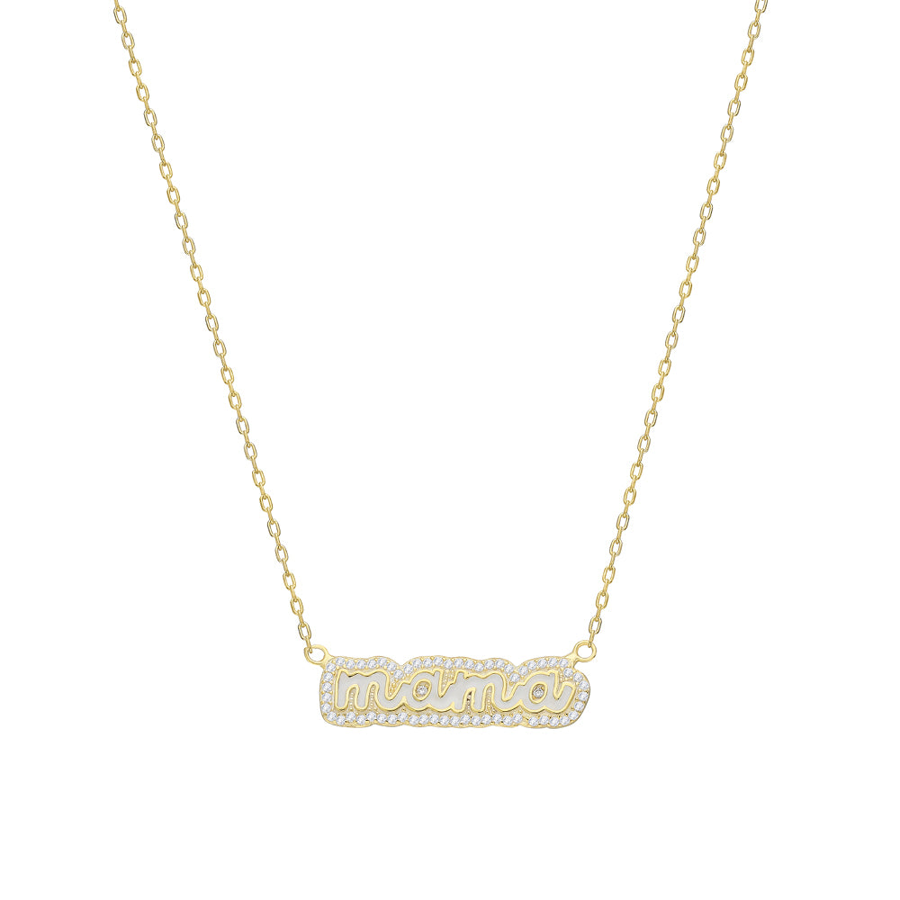 Kardelen Colorfull Precious Name Necklace - 925 SILBER Online