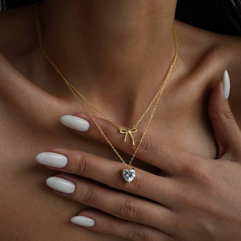 Kardelen FELICITY LOVE NECKLACE - 925 SILBER Outlet