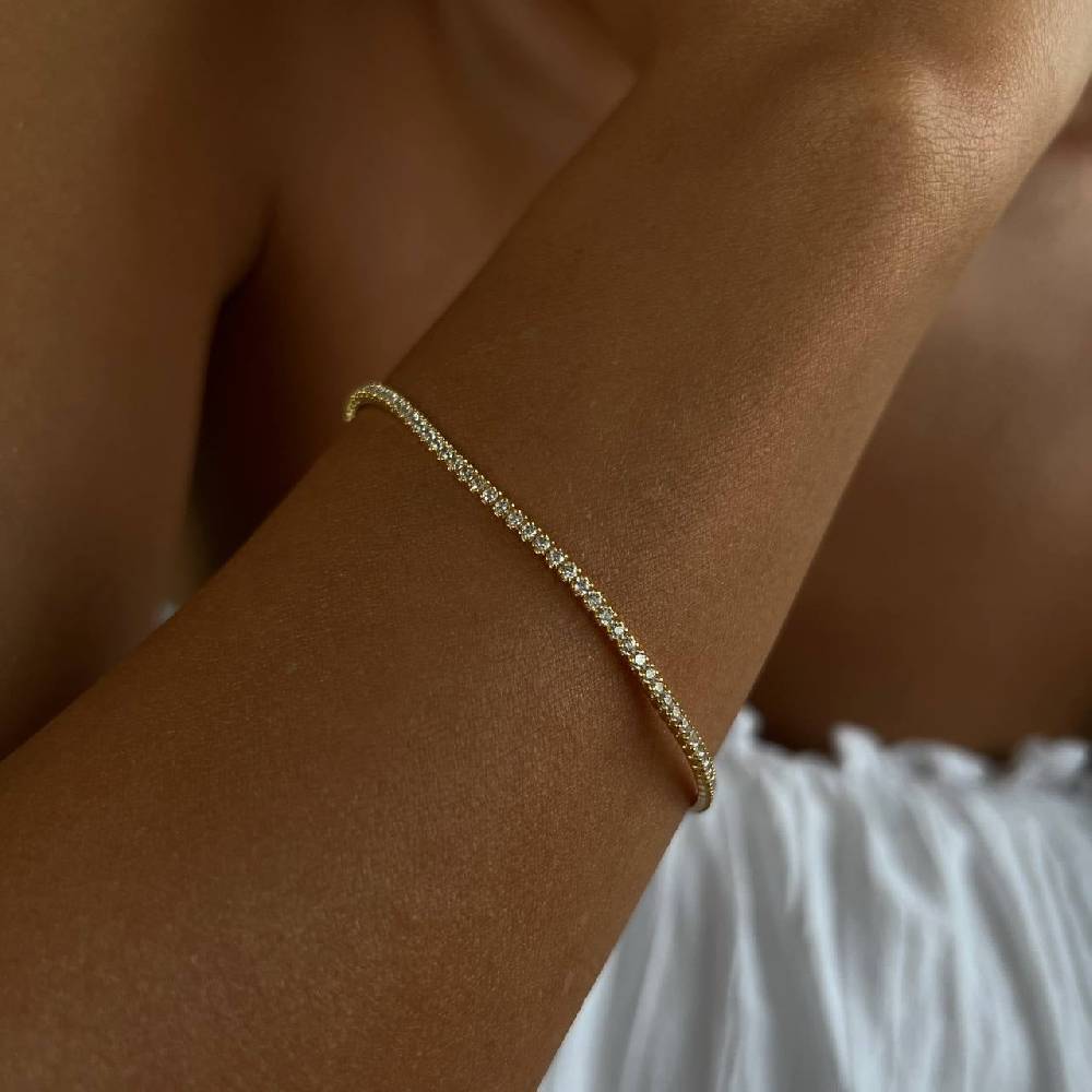 Kardelen Iced-Out Armband - 925 SILBER Flash Sale