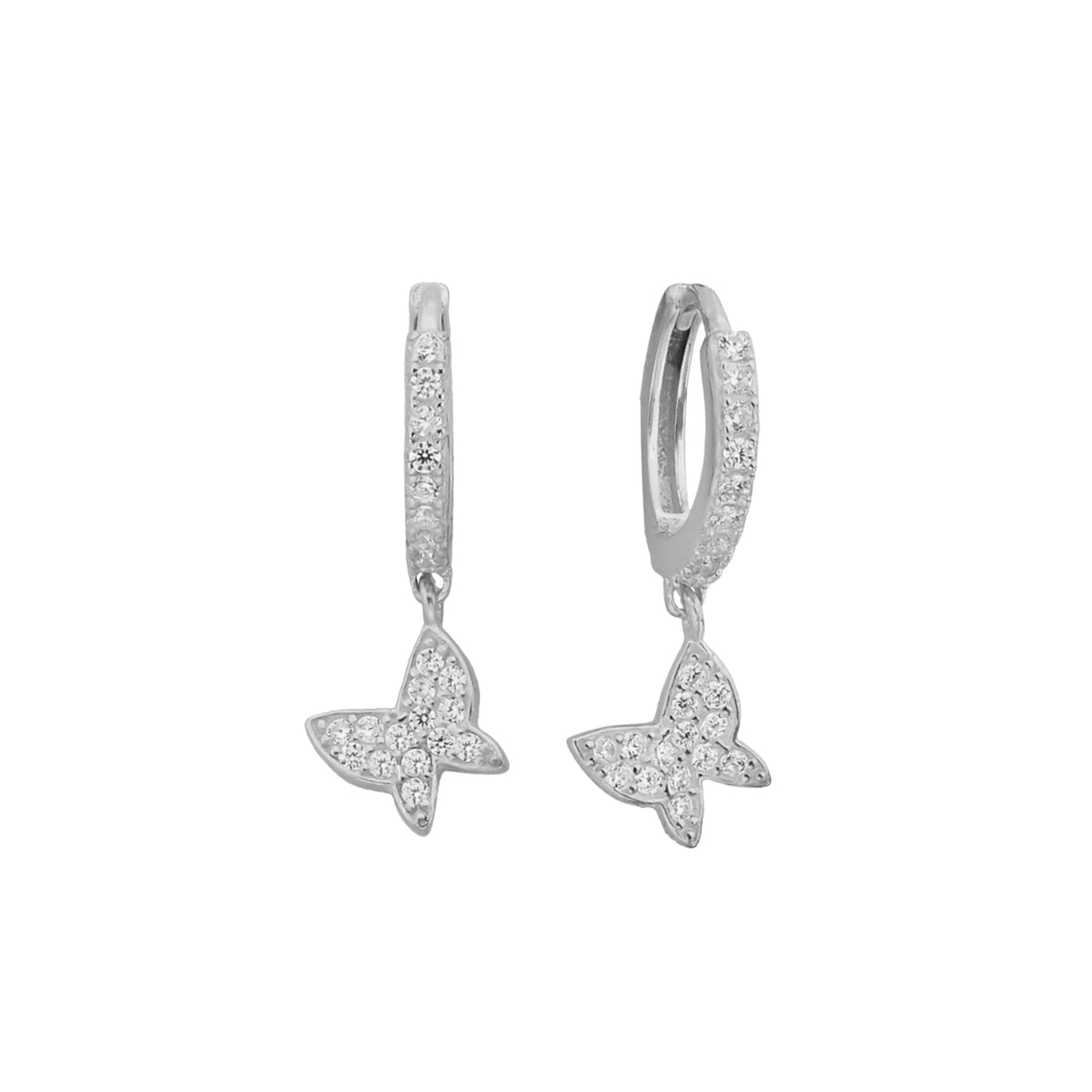 Kardelen Butterfly Model 2 Ohrring - 925 SILBER Top Angebot