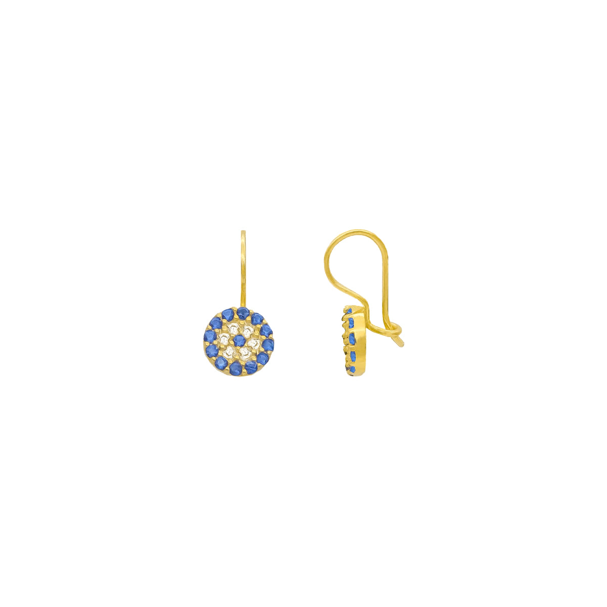 Kardelen Baby Nazar Ohrring - 925 SILBER