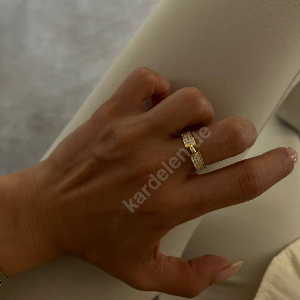Kardelen Haylie Zirkonia Ring - 925 SILBER Outlet
