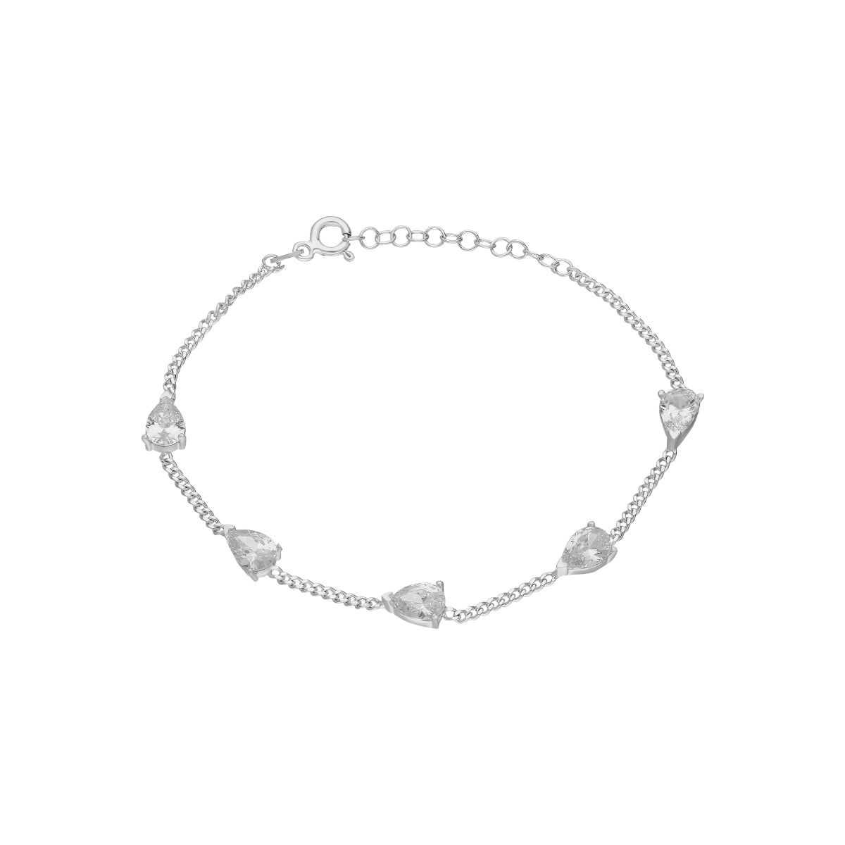Kardelen Drop Armkette - 925 SILBER im Angebot