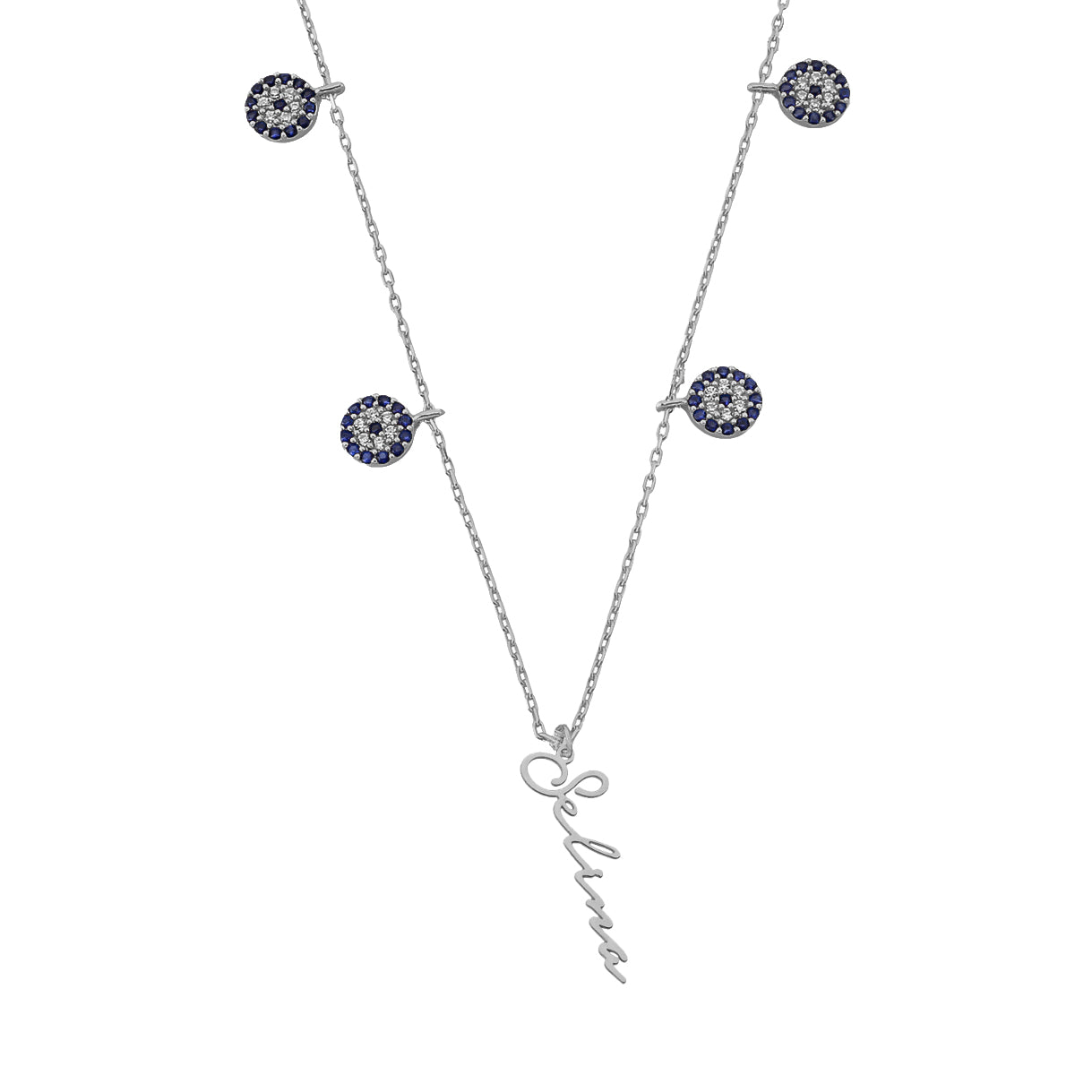 Kardelen Nazar x Signatur Kette - 925 SILBER Sonderangebot