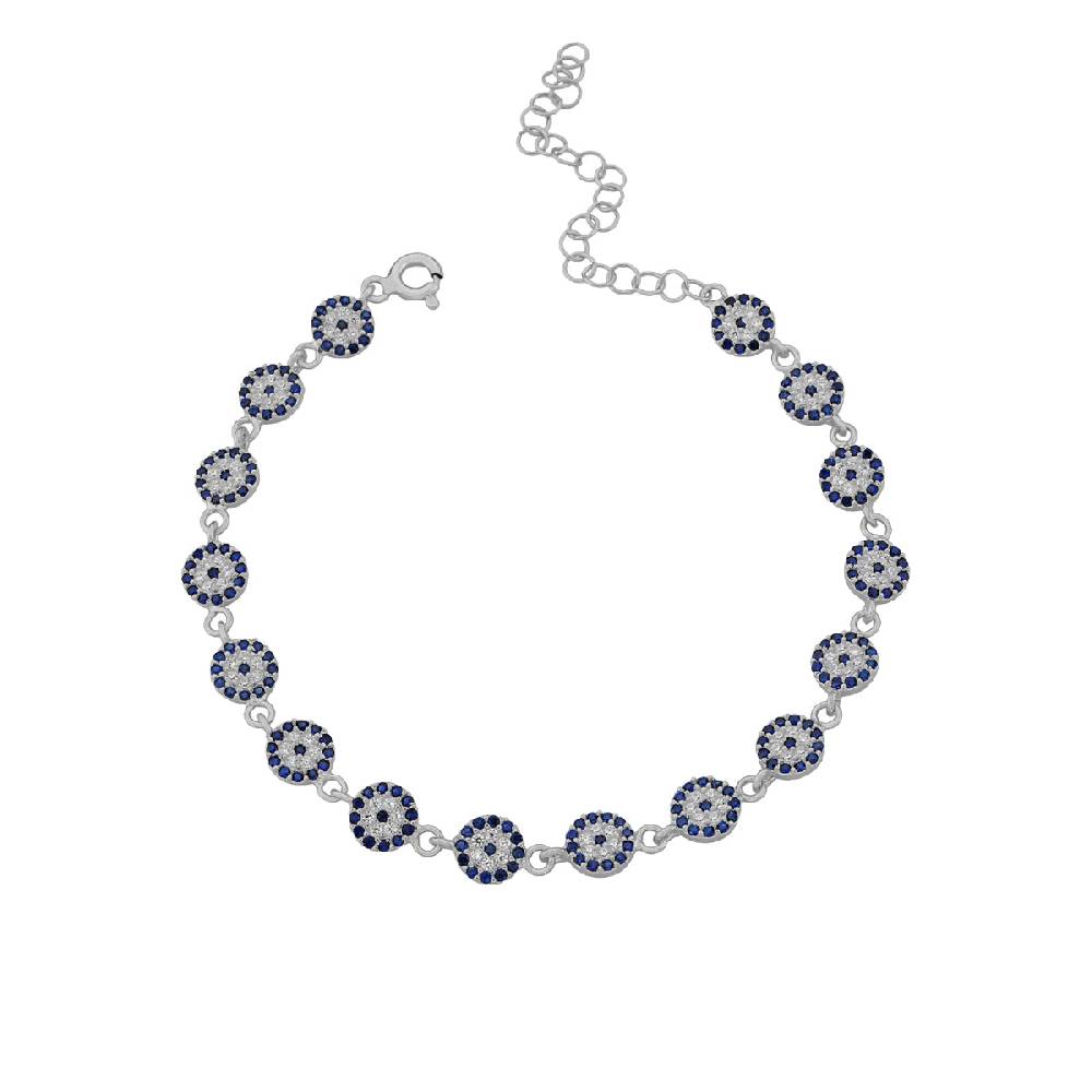 Kardelen Full Nazar Armband - 925 SILBER Exklusivangebot