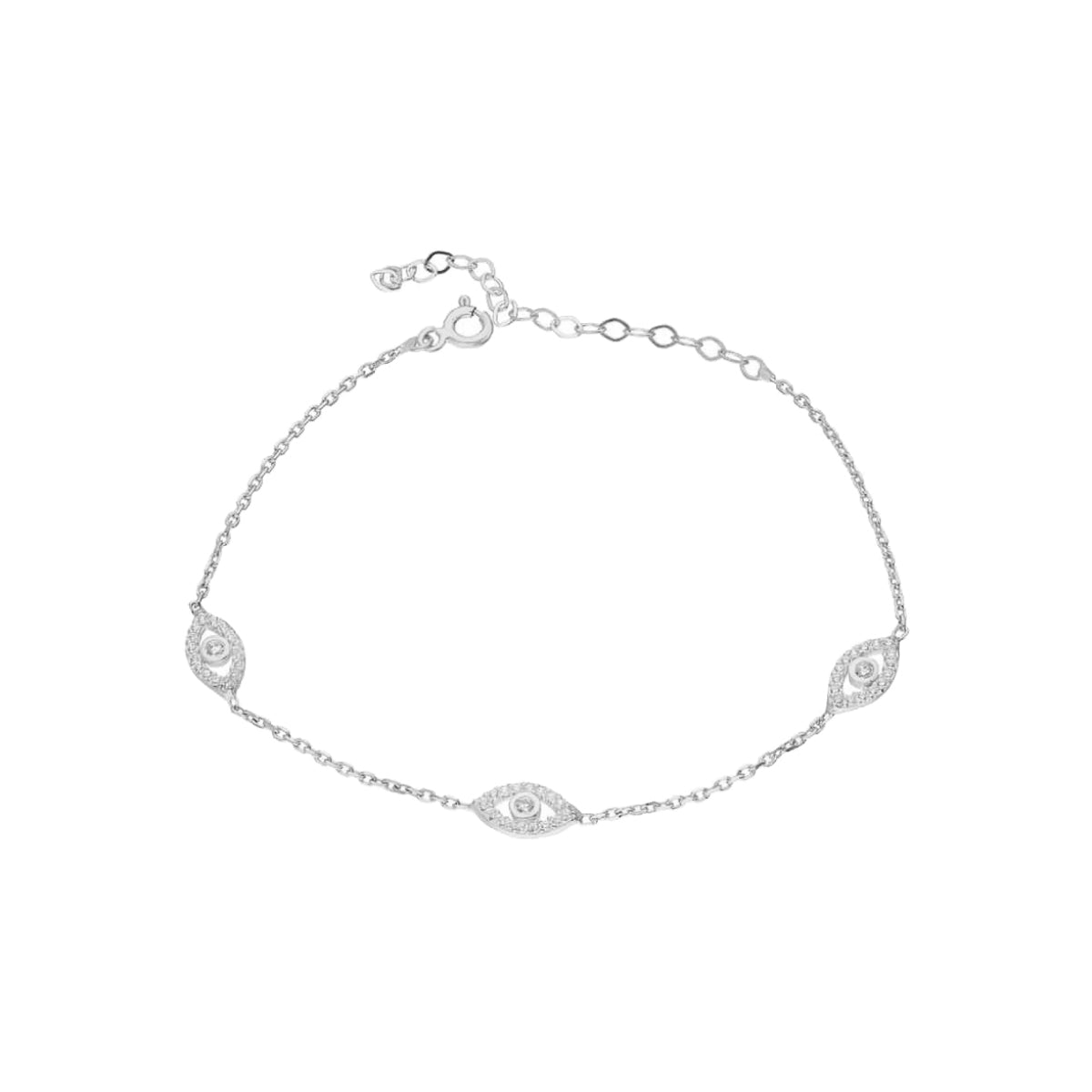 Kardelen Eyez Armkette - 925 SILBER Heißer Verkauf