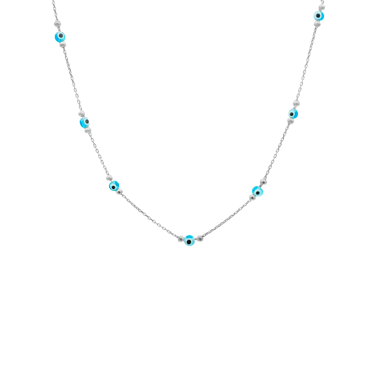 Kardelen Multi Nazar Halskette - 925 SILBER Top Angebot