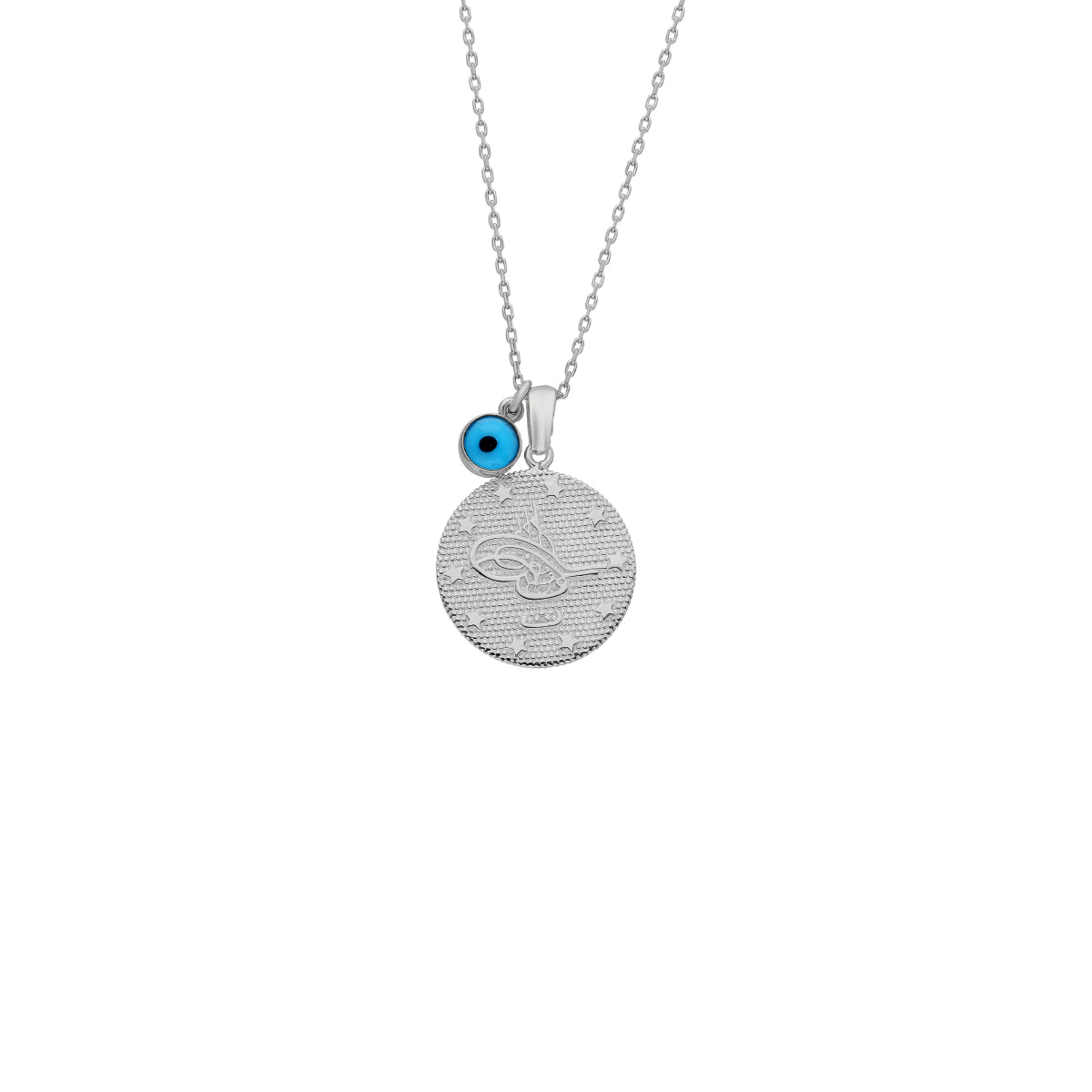 Kardelen Resat Kette mit Nazarauge - 925 SILBER Große Rabatte