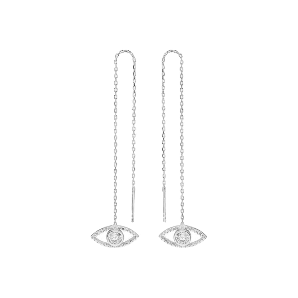 Kardelen Eye Earring Hängend Ohrring - 925 SILBER Sonderangebot der Fabrik
