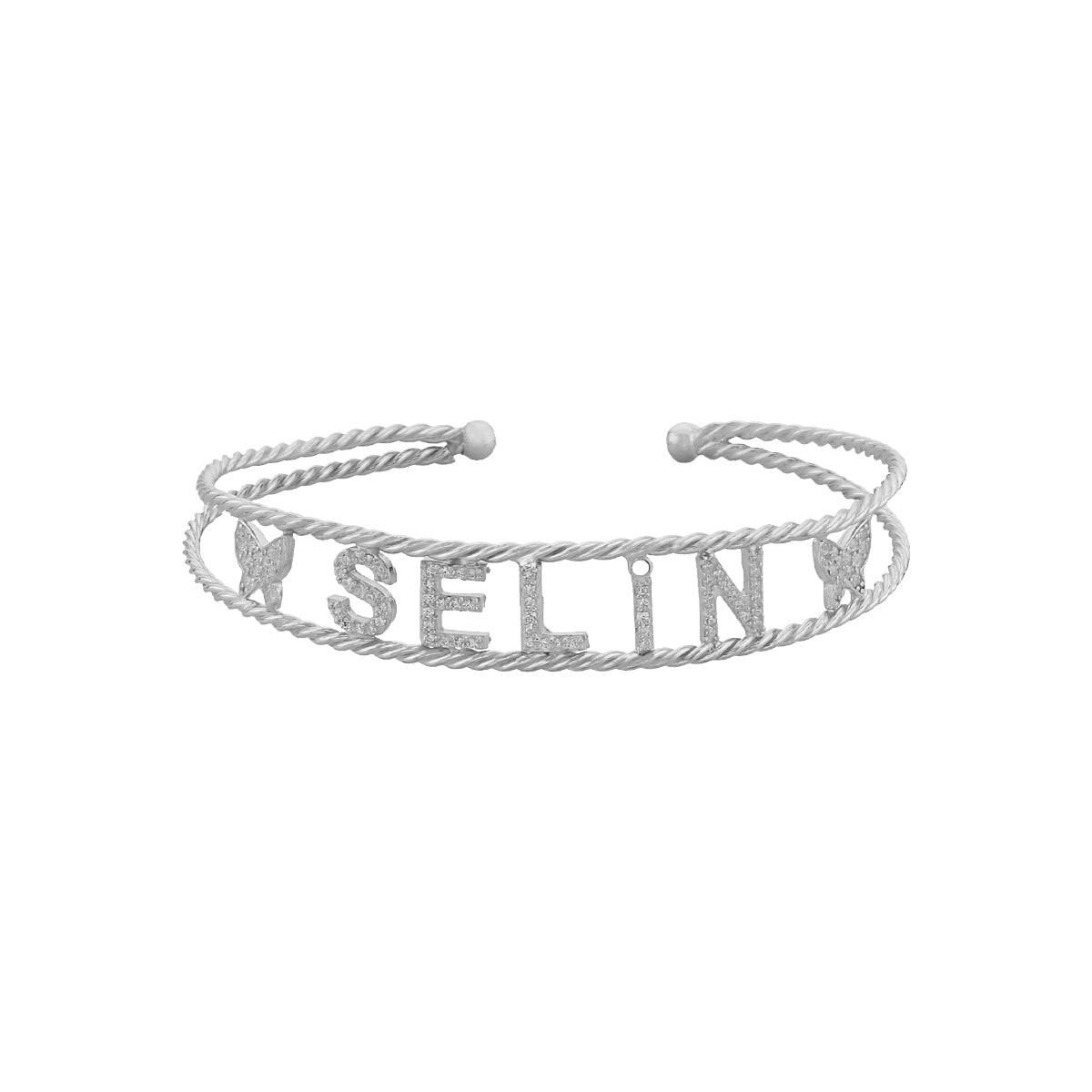 Kardelen Naome Armband mit Wunschname - 925 SILBER Online Outlet