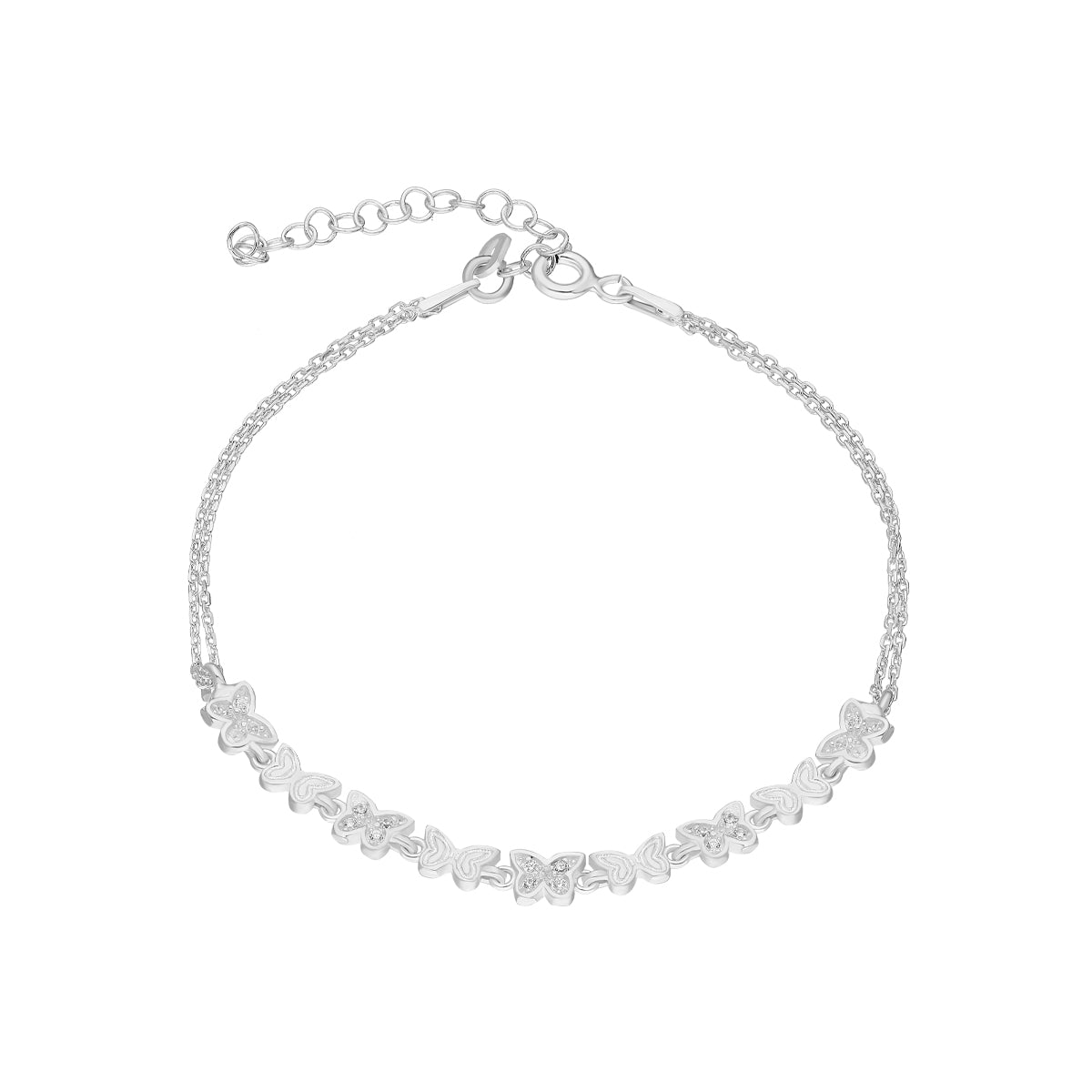 Kardelen Butterfly Armkette Mini - 925 SILBER Kauf eins, bekomm eins gratis