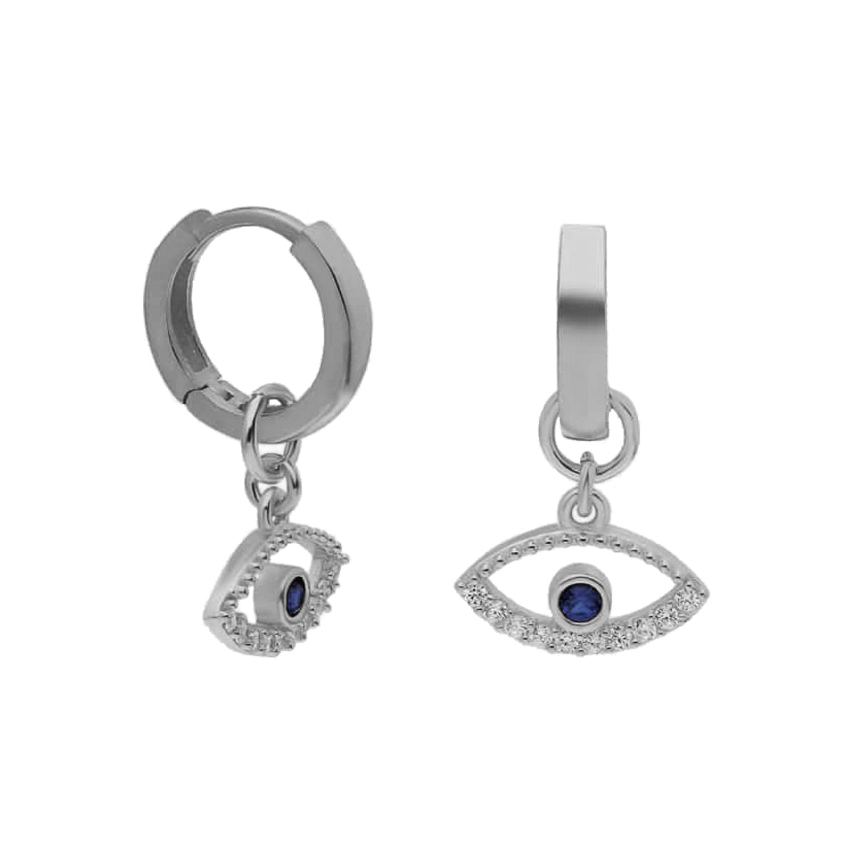 Kardelen Blue Eye Ohrring - 925 SILBER Valentinstagsangebot