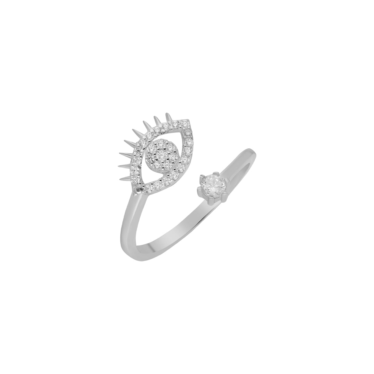 Kardelen Zirconia Eye Ring - 925 SILBER Neuheiten