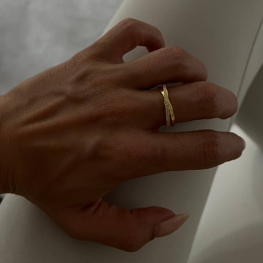 Kardelen Circle Zirkonia Ring - 925 SILBER Hotsell