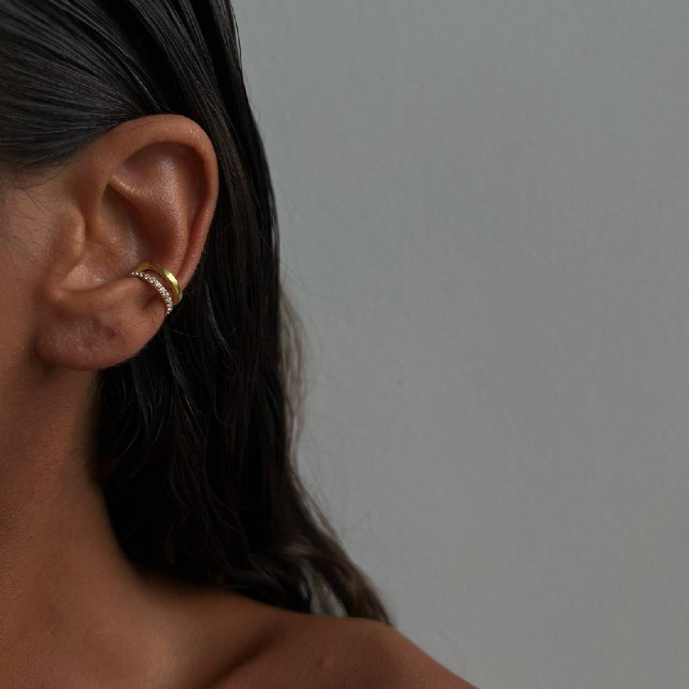Kardelen Lee Ear Cuff - 925 SILBER im Angebot