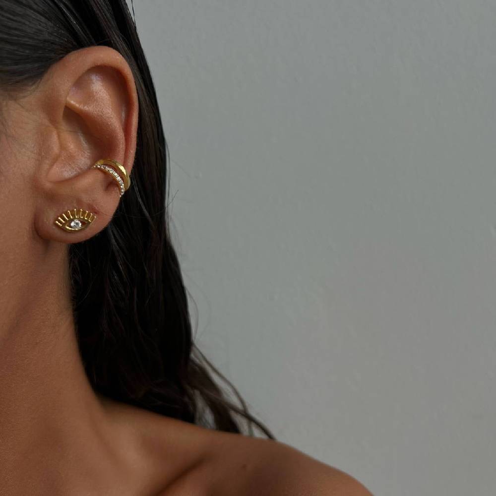 Kardelen Lee Ear Cuff - 925 SILBER im Angebot