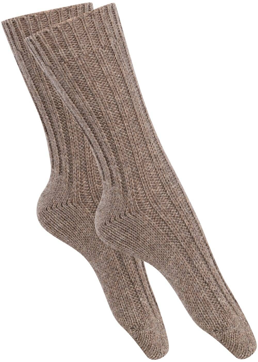﻿KB Socken Alpakasocken dick gestrickt - 2 Paar Heißer Verkauf