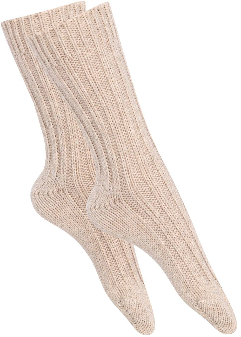﻿KB Socken Alpakasocken dick gestrickt - 2 Paar Heißer Verkauf