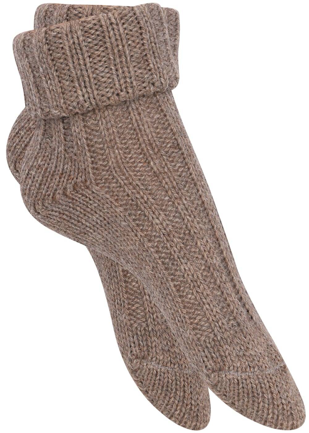 KB Socken Alpakasocken mit Umschlag dickgestrickt - 2 Paar Bestseller