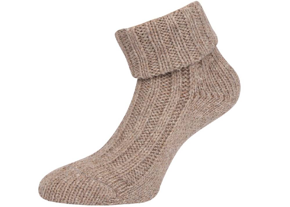 KB Socken Alpakasocken mit Umschlag dickgestrickt - 2 Paar Bestseller
