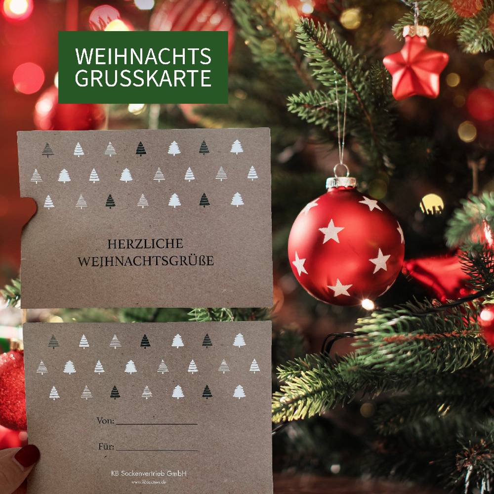 KB Socken Weihnachtliche Geschenkbox inklusive 2 Paar Alpakasocken, einer Alpakakeratinseife und einer Weihnachtskarte Riesige Ersparnisse