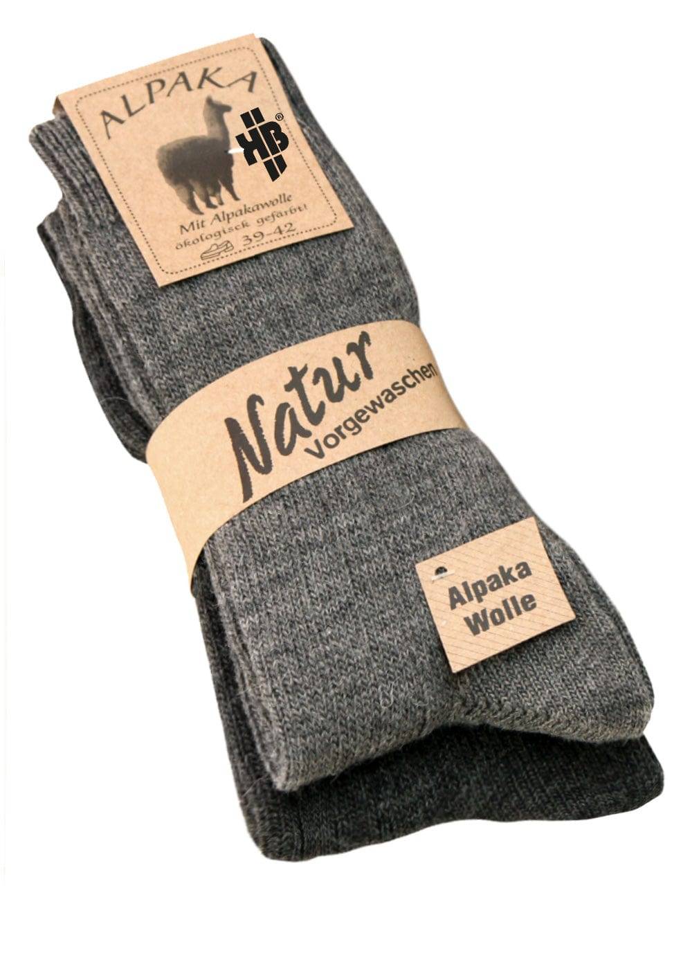 KB Socken Alpakasocken feingestrickt grau - 2 Paar VIP-Rabatte