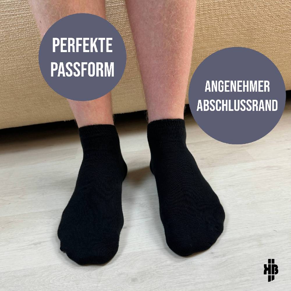 KB Socken Herren Sneakersocken schwarz - 10 Paar Angebote