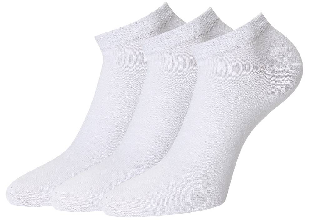 KB Socken Damen Sneakersocken weiß - 8 Paar Valentinstagsangebot