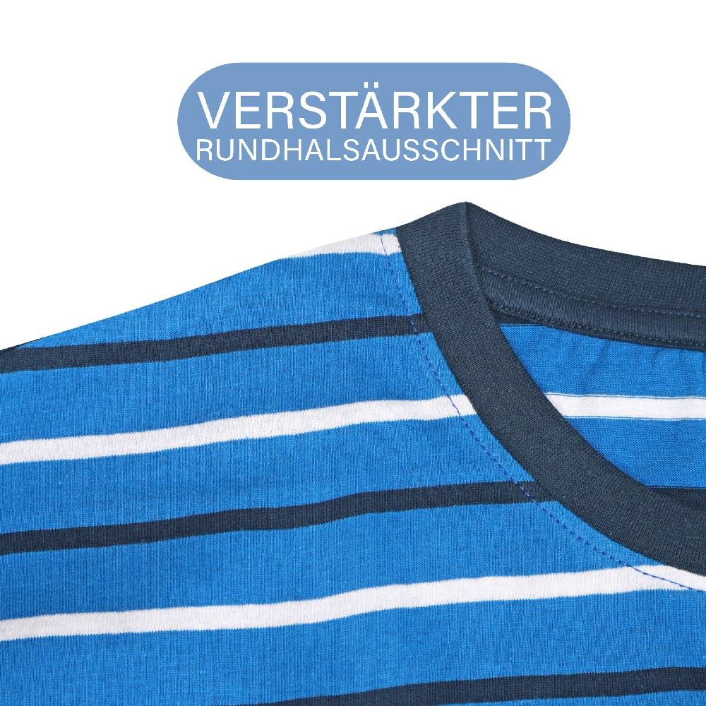KB Socken Herren Schlafanzug lang blau - 100% Baumwolle Nur für heute