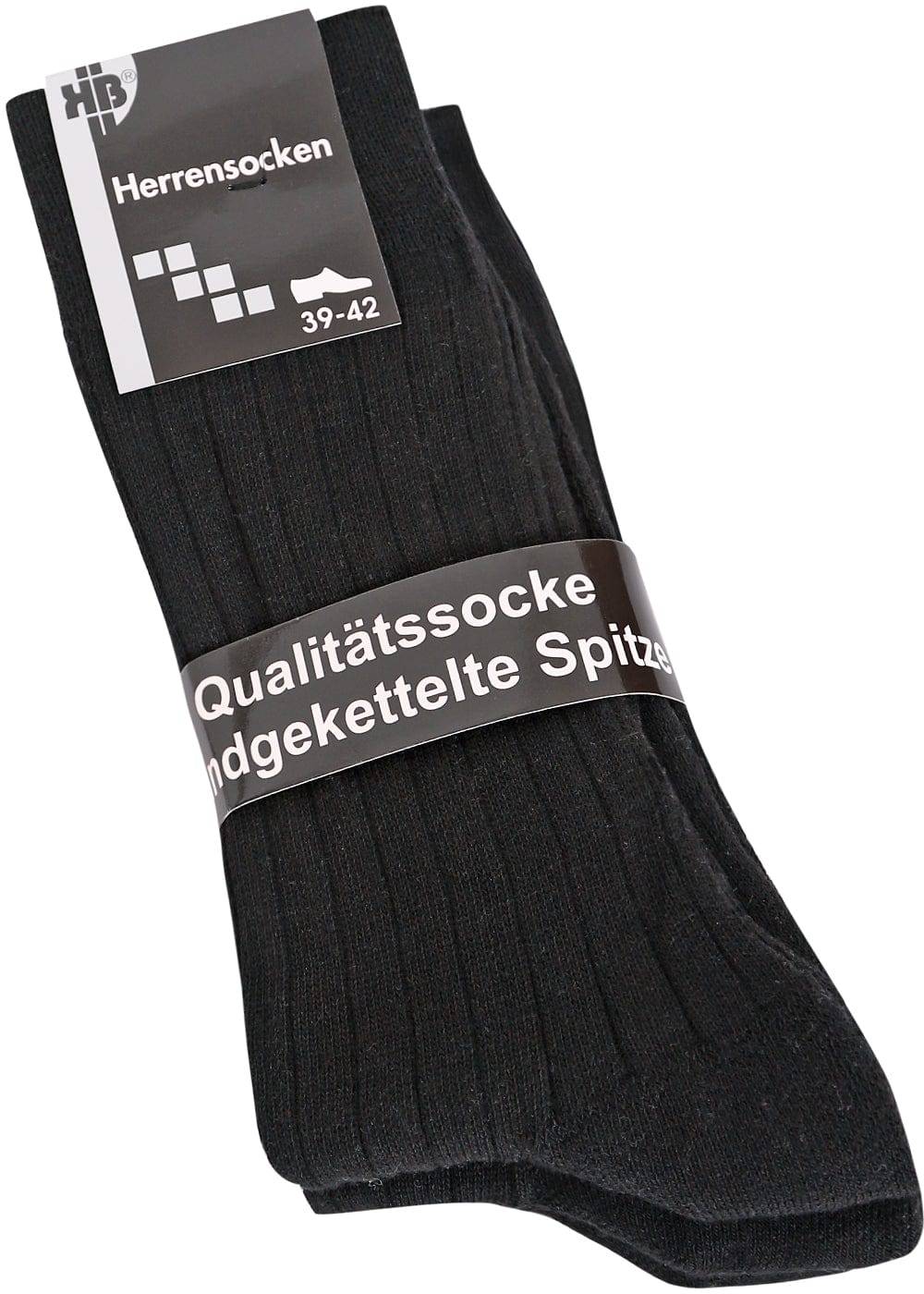 KB Socken Arbeitssocken mit Frotteesohle Schwarz - 10 Paar Im Verkauf