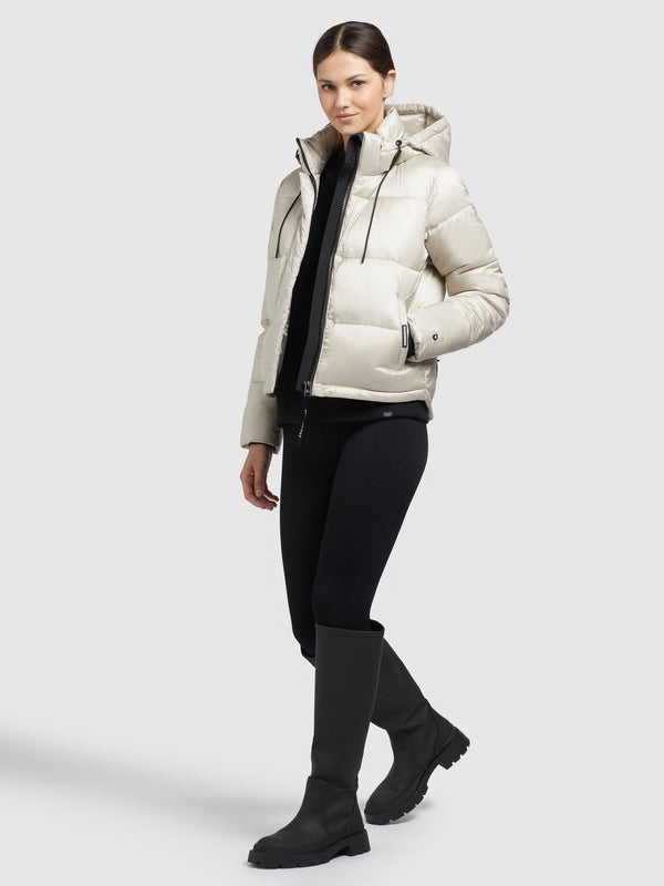 Khujo Jacke STINE SATIN VIP-Rabatte