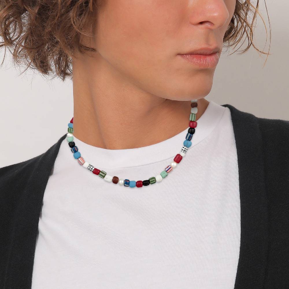 Kuzzoi Halskette Glas Beads | Süßwasserperlen Online Outlet