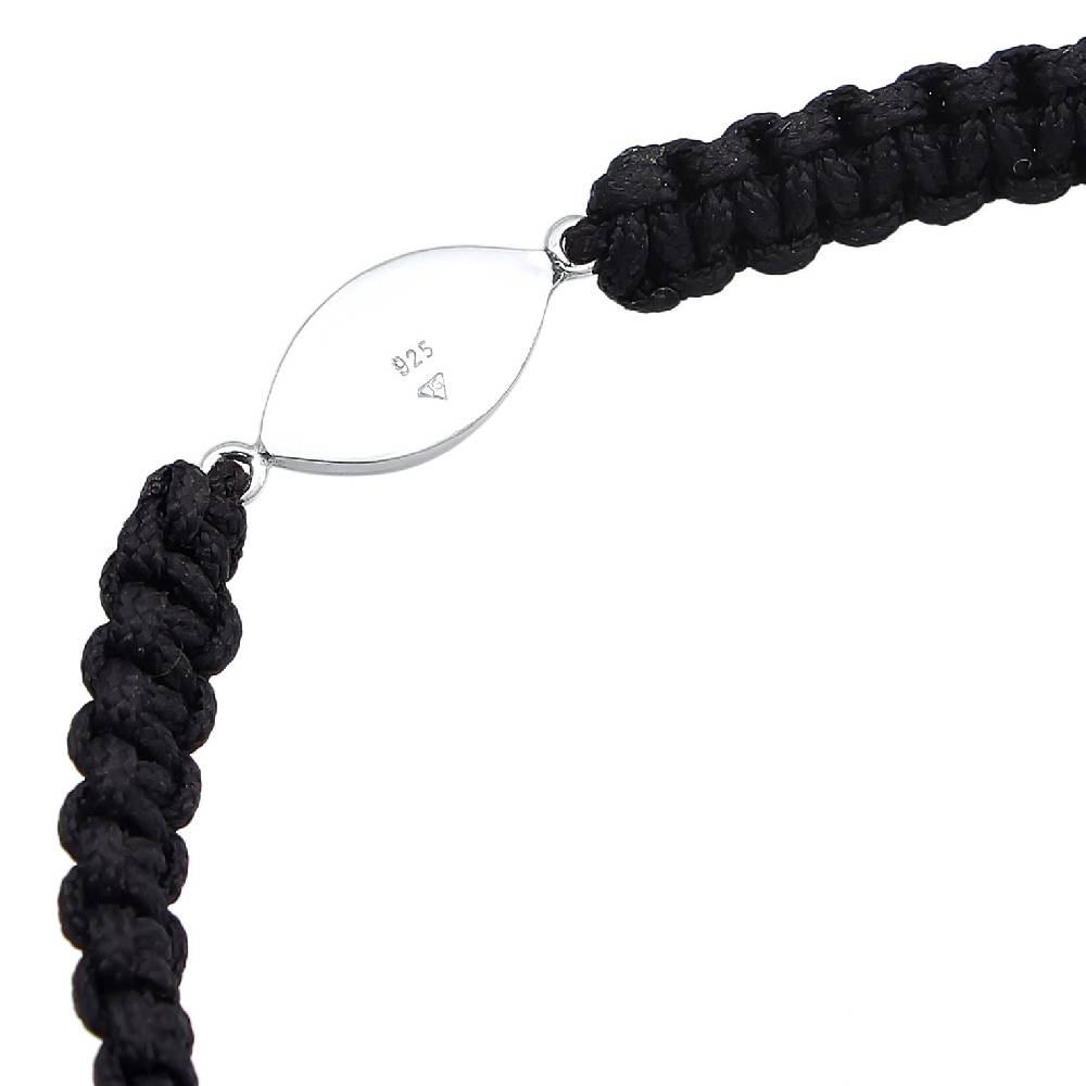 Kuzzoi Armband Evil Eye | Nylon (Schwarz) Bestseller