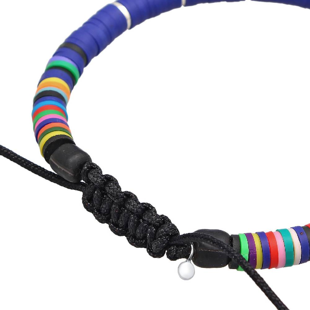 Kuzzoi Armband Textil | Heishi Perlen Kauf eins, bekomm eins gratis