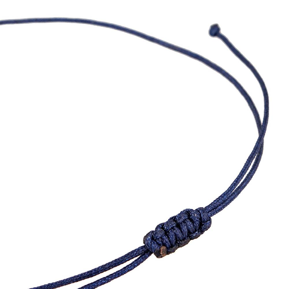 Kuzzoi Armband Evil Eye | Nylon (Blau) Super Sparpreis