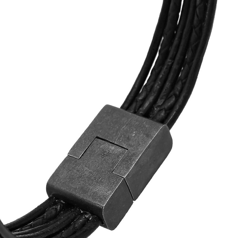 Kuzzoi Armband | Leder Nur noch ein Tag übrig