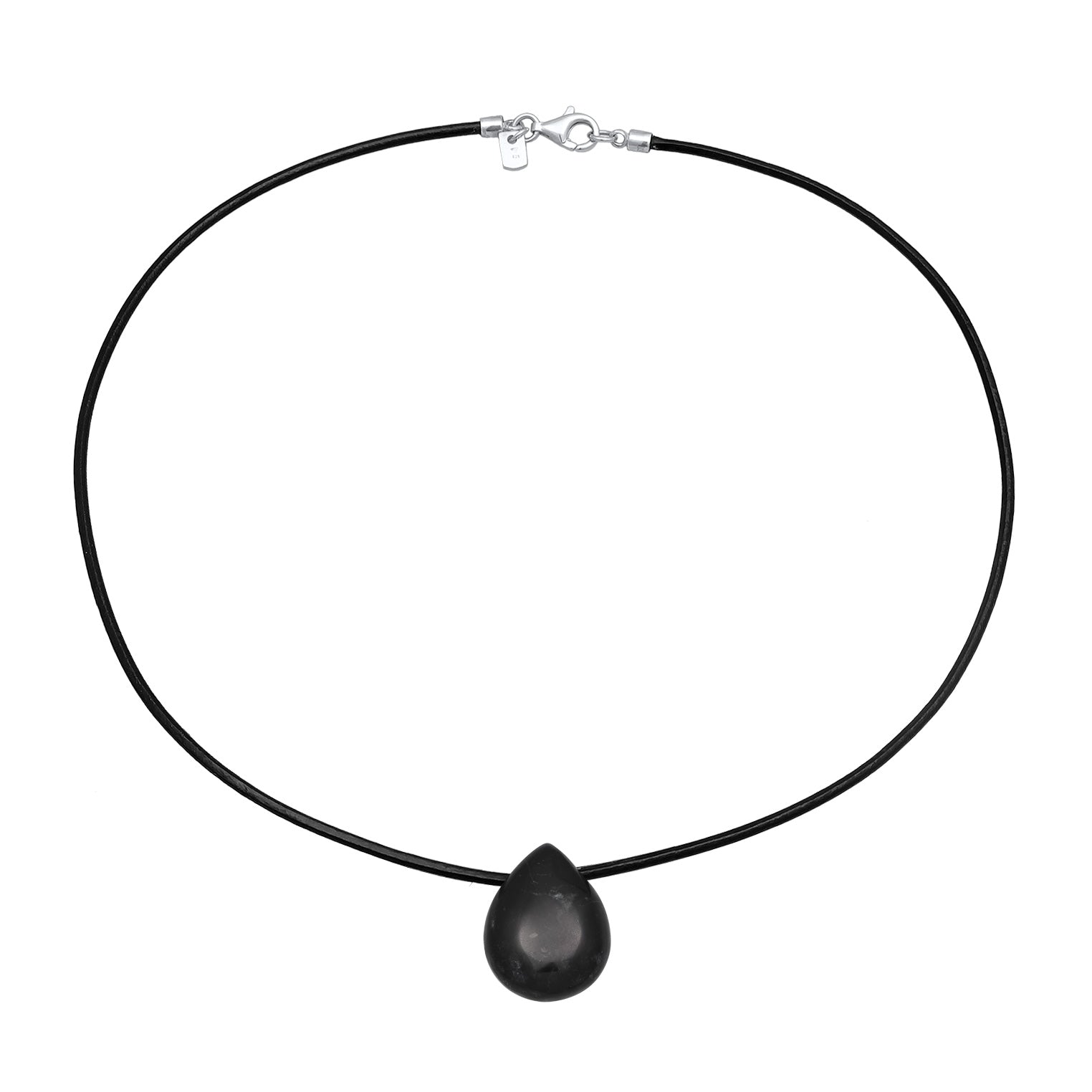 Kuzzoi Choker Tropfen | Satin, Onyx (Schwarz) Riesige Rabatte