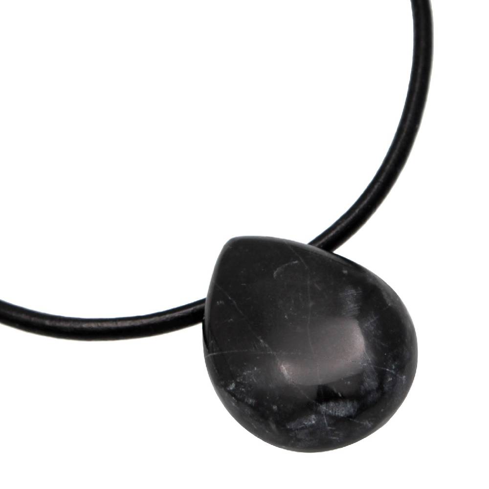 Kuzzoi Choker Tropfen | Satin, Onyx (Schwarz) Riesige Rabatte