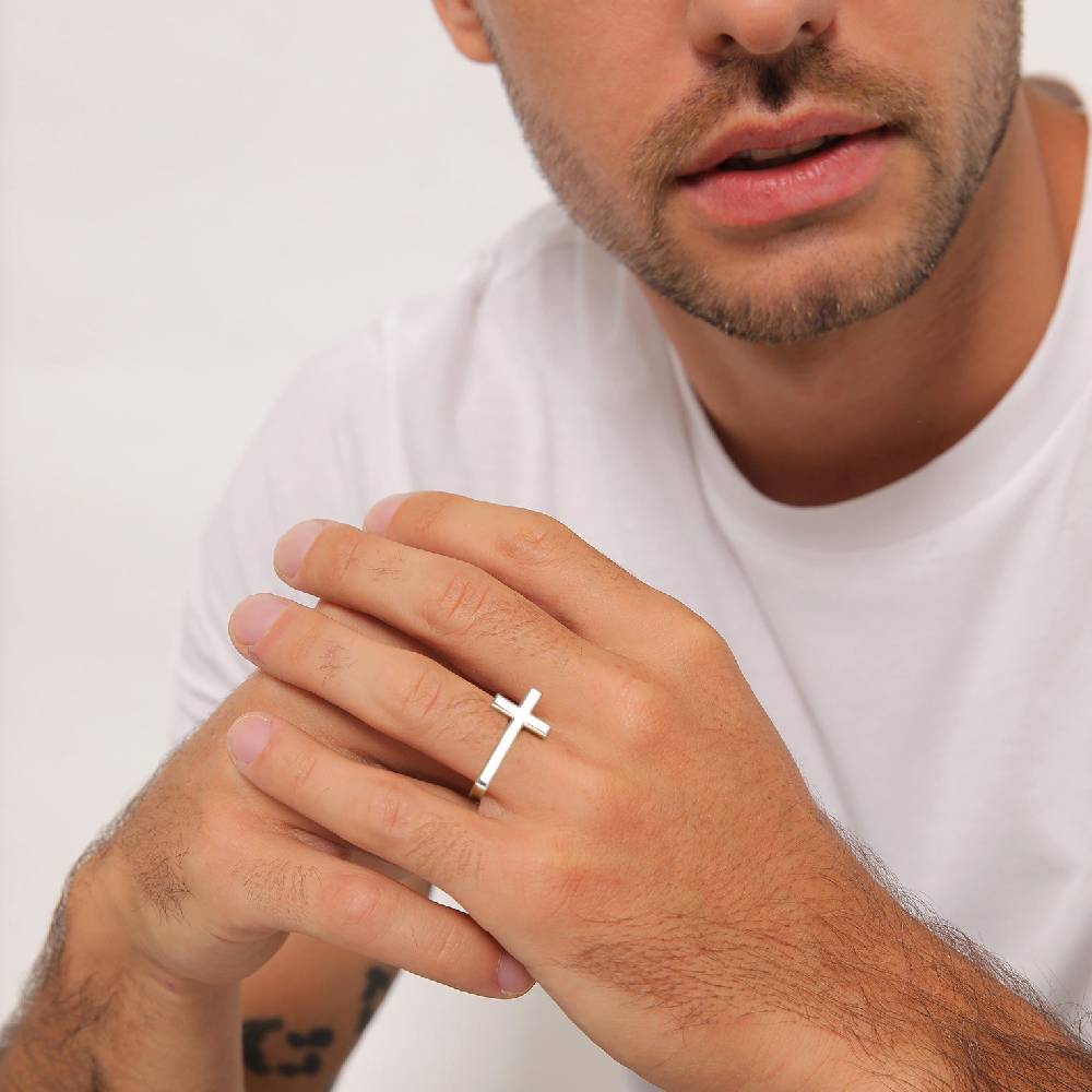 Kuzzoi Ring Kreuz Basic Online