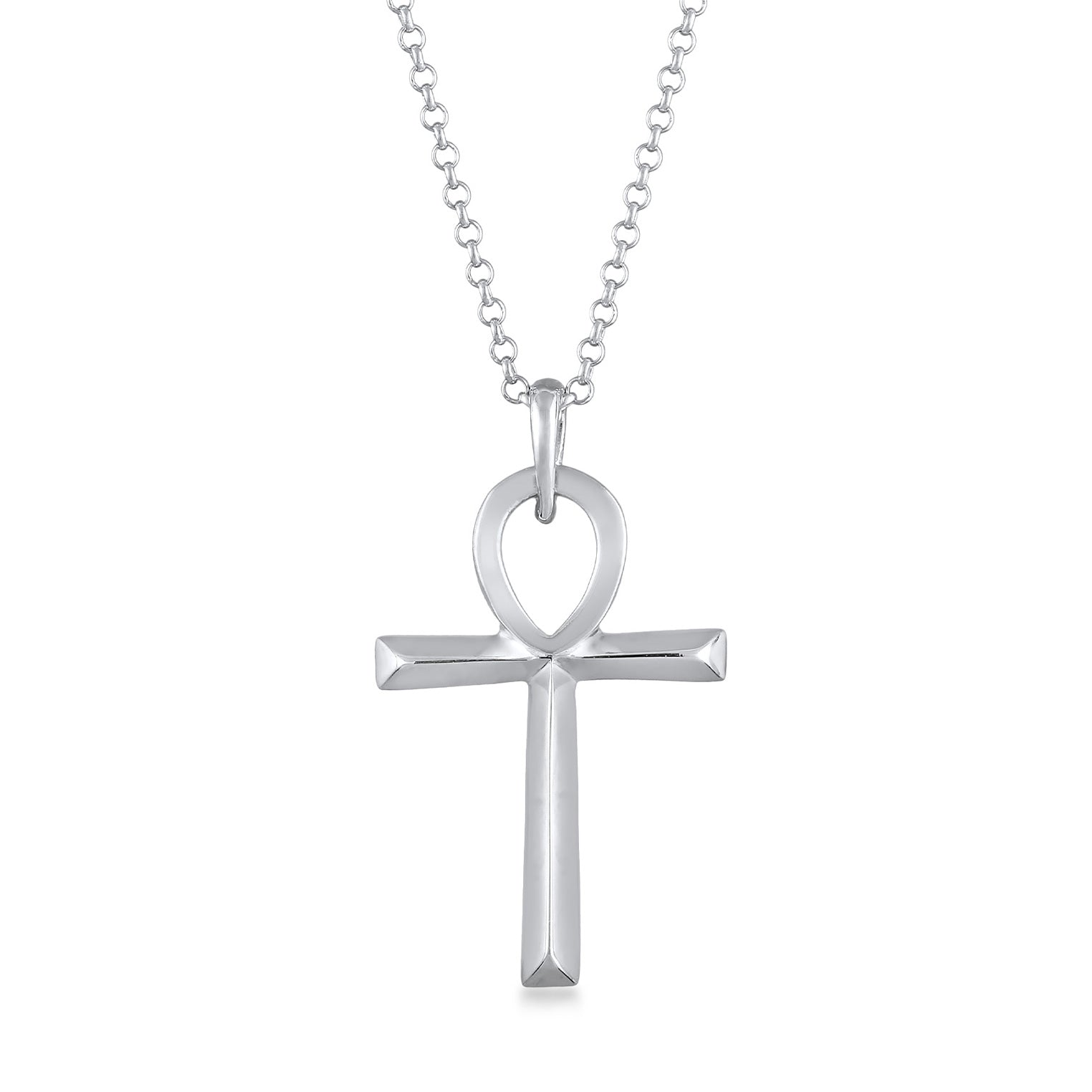 Kuzzoi Halskette Ankh Kreuz Anhänger