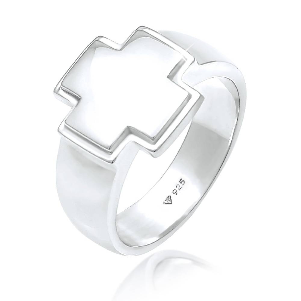 Kuzzoi Siegelring Kreuz Sonderangebot