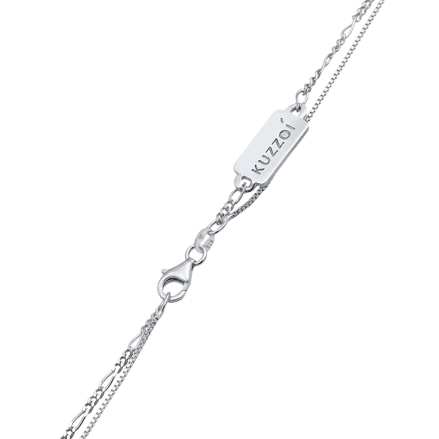 Kuzzoi Layer-Halskette Kreuz Top Angebot