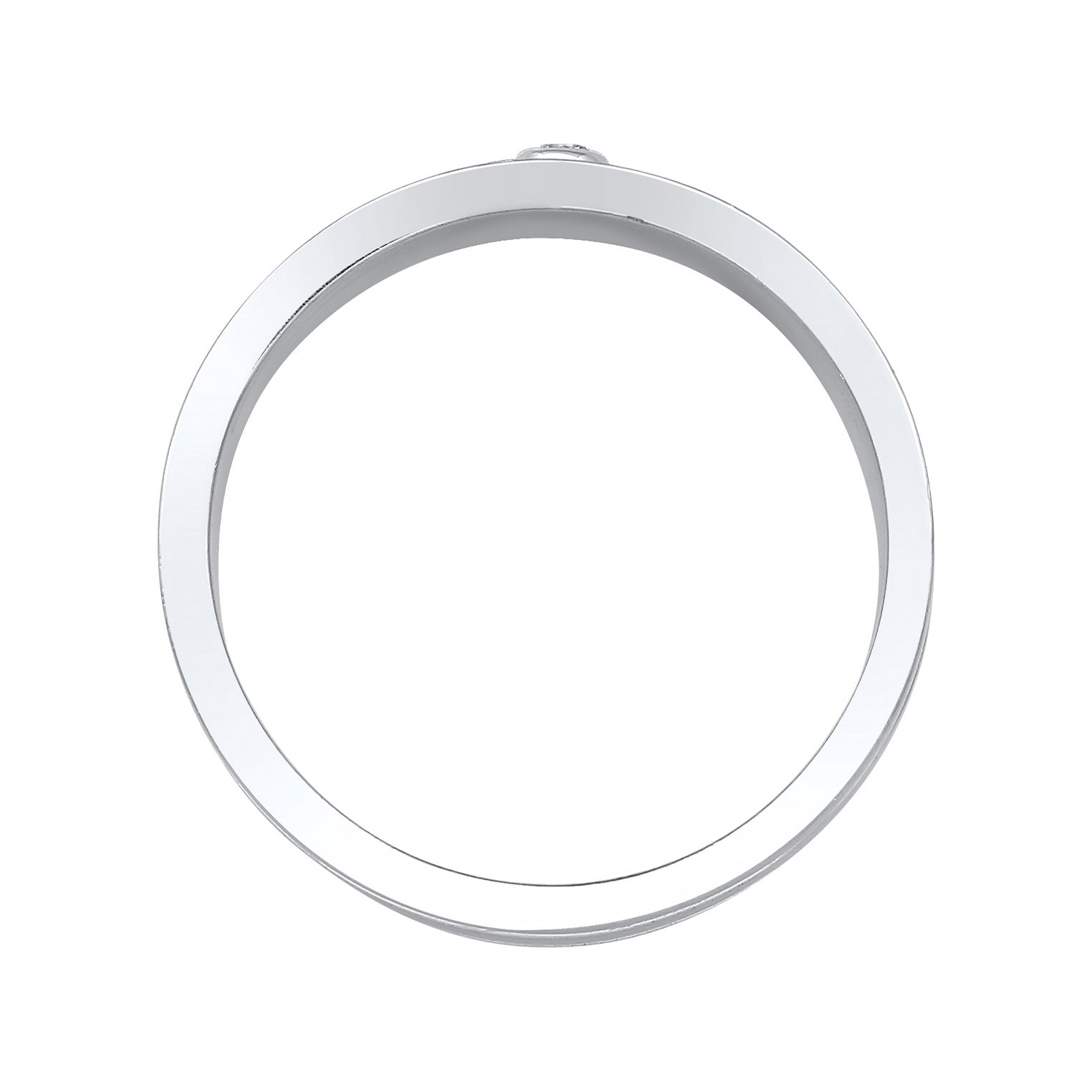 Kuzzoi Bandring Massiv | Diamant (0.03 ct) Neueste Mode