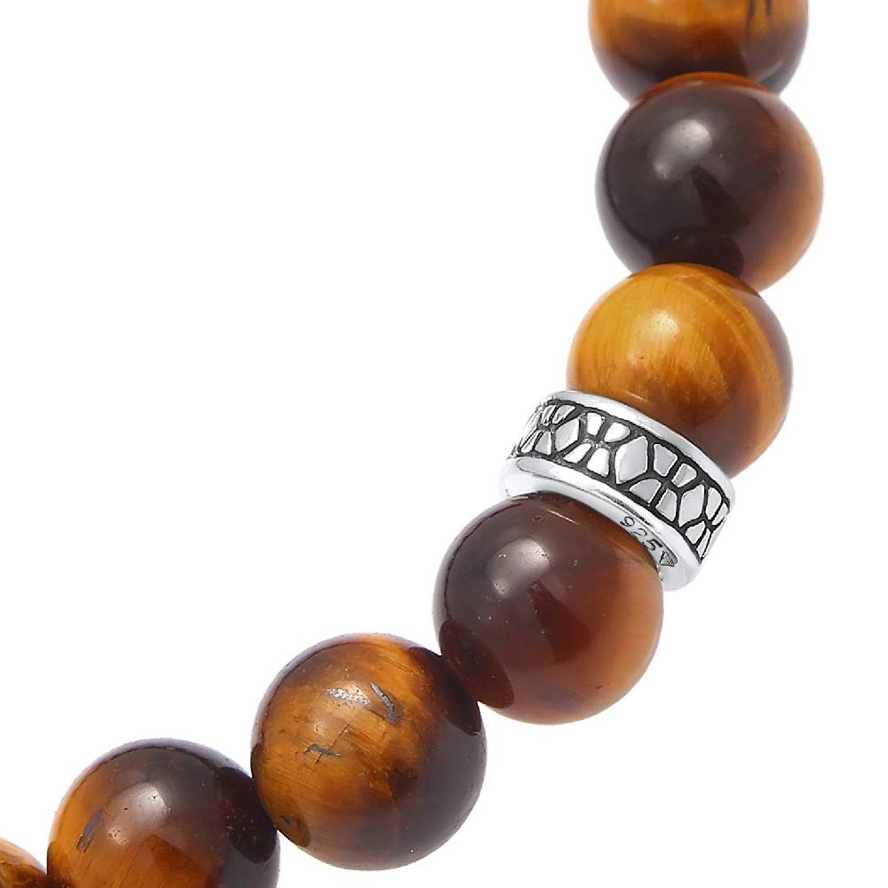 Kuzzoi Armband Vintage | Tigerauge (Braun) Saisonale Angebote