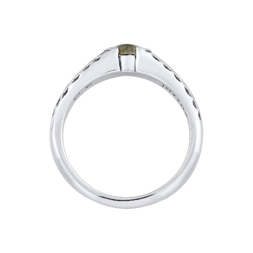 Kuzzoi Bandring Vintage | Labradorit (Grau) Bis zu 65% Rabatt