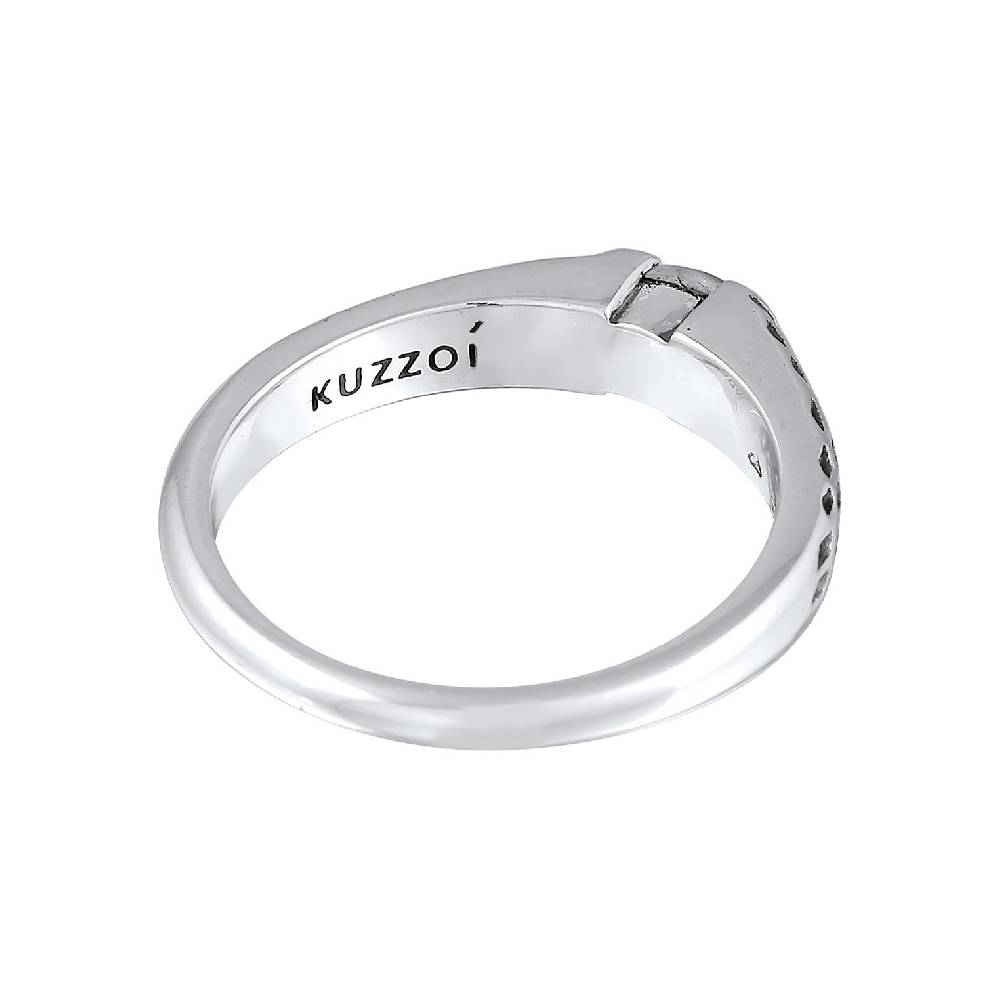Kuzzoi Bandring Vintage | Labradorit (Grau) Bis zu 65% Rabatt