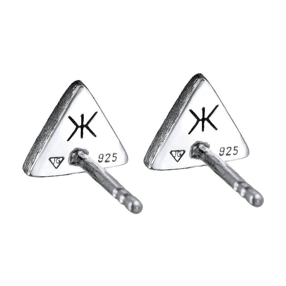 Kuzzoi Ohrstecker Dreieck Kostenloser Versand international