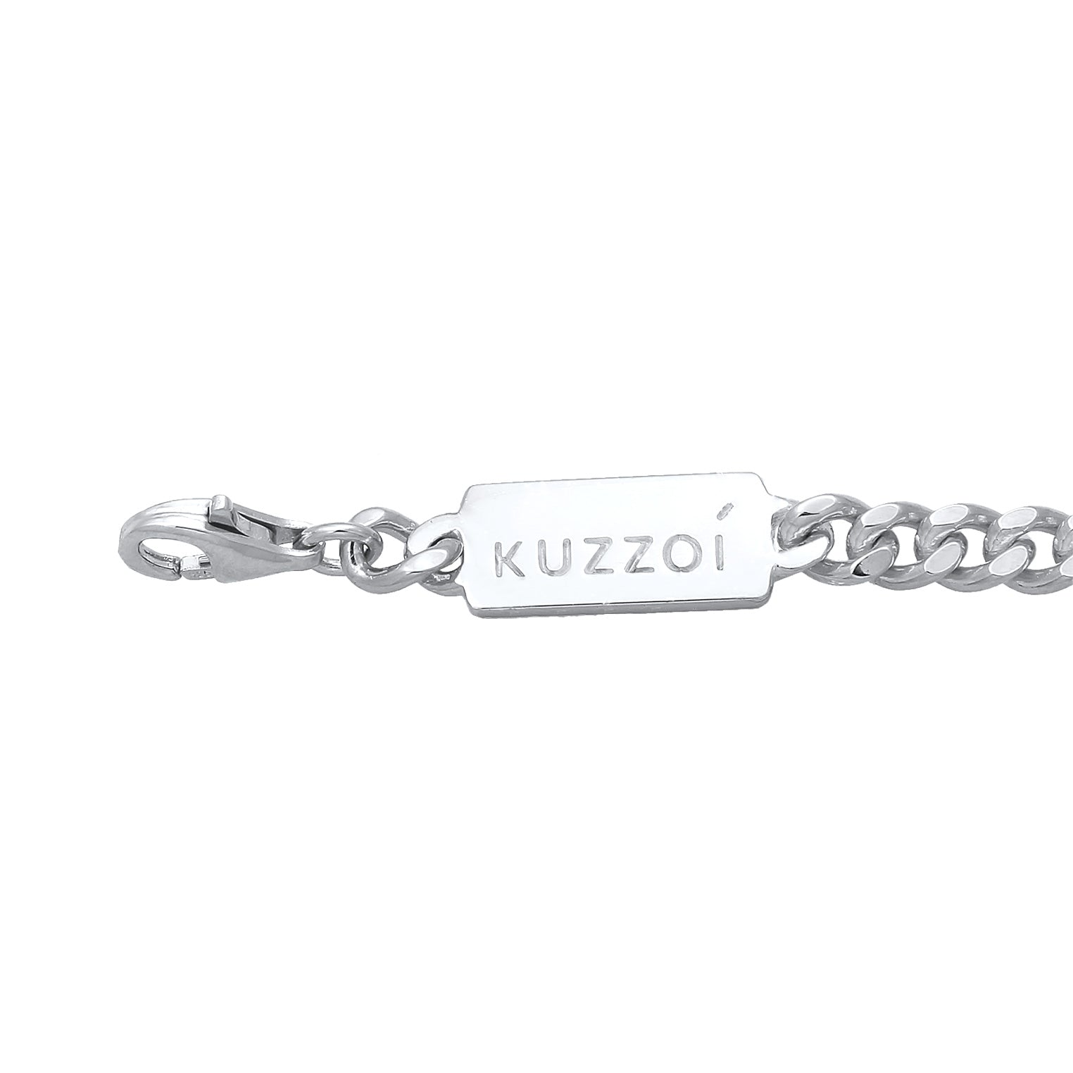 Kuzzoi Panzer-Armband Massiv Basic Schlussverkauf