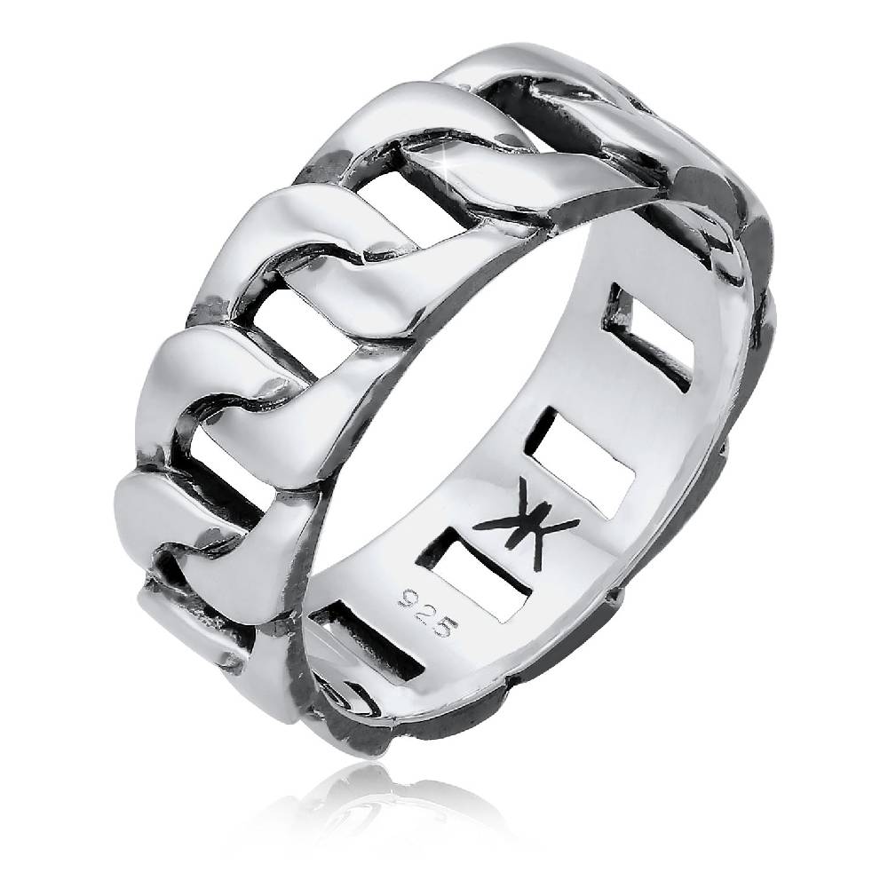Kuzzoi Bandring Chunky Chain Limitierter Zeitrabatt