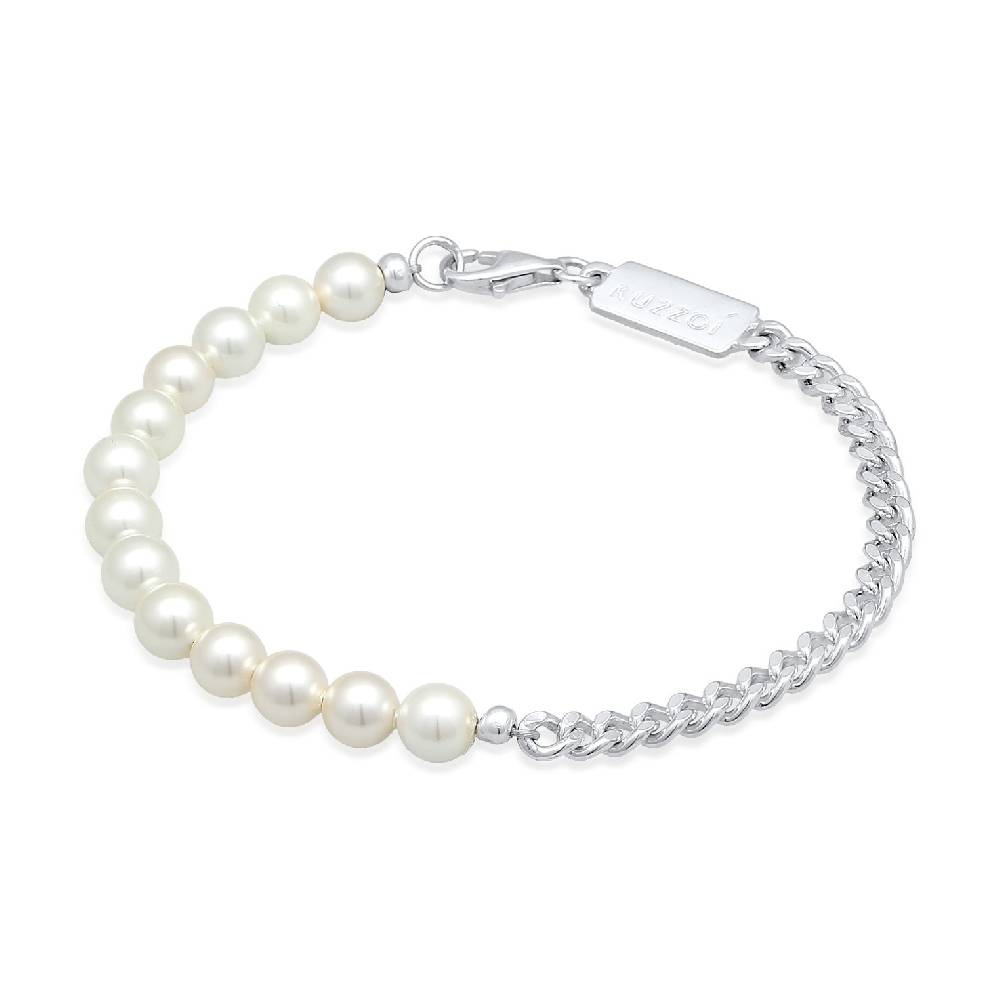Kuzzoi Panzer-Armband | Muschelkernperlen Zeitlich begrenztes Angebot